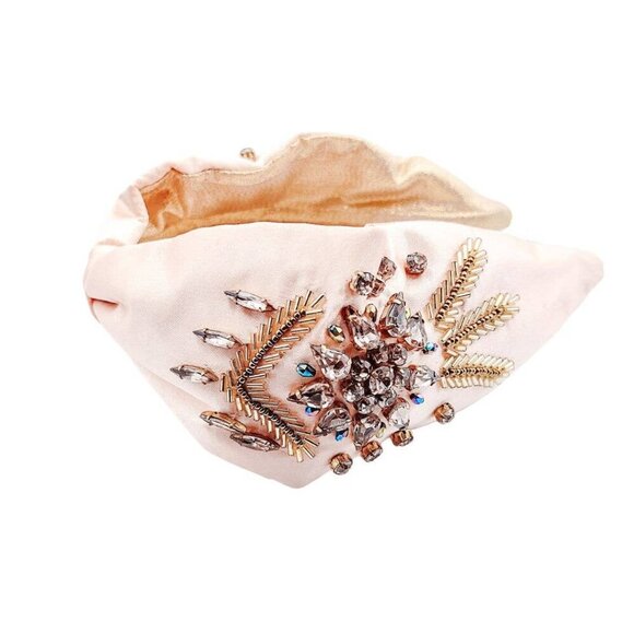 Vintage Pink Embellished Headband - Picture 1 of 1